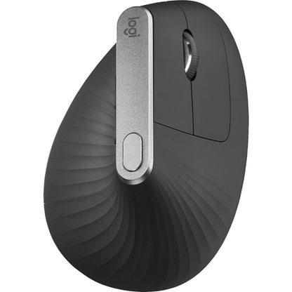 Logitech MX Vertical Wireless Mouse – Ergonomic Design Reduces Muscle Strain  Rechargeable  Graphite