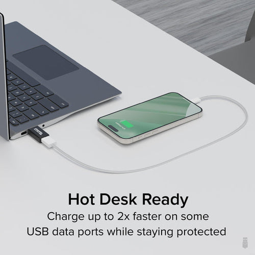 Plugable Technologies USB Data Blocker (5-Pack) Prevent Hacking Device, Protect Against Juice Jacking at Public USB Ports, Safe Charging Cybersecurity Gifts, Fast 1A Charge-Only Adapter for Android, Apple iOS
