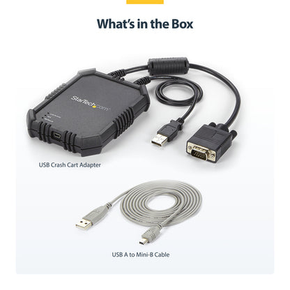 StarTech.com Laptop-to-Server KVM Console with Rugged Housing - TAA