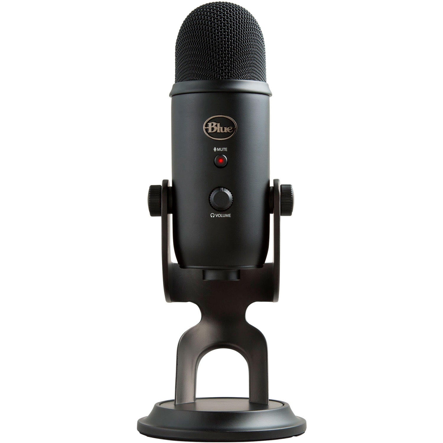 Blue Yeti USB Microphone for PC  Mac  Gaming  Recording  Streaming  Podcasting  Plug and Play  Blackout