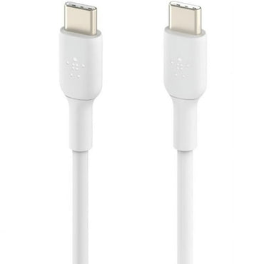 Belkin BoostCharge USB-C to USB-C Cable (1M/3.3ft) for iPhone 16  iPhone 16 Pro  Samsung Galaxy S25  S24  Pixel 9 & 8  iPad Pro  Nintendo Switch 2  Carplay & More – White