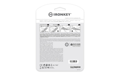 Kingston Technology IronKey 512GB Keypad 200, FIPS 140-3 Lvl 3 AES-256 Encrypted