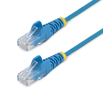 StarTech.com 1 ft. CAT6 Ethernet Cable - Slim - Snagless RJ45 Connectors - Blue