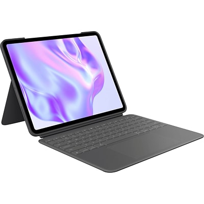 Logitech Combo Touch Keyboard Case for iPad Pro 13-inch (M4) - Graphite: Detachable, Scratch & Bump-Resistant