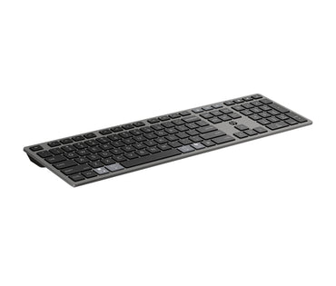 HP 725 MULTI-DEVICE RCHRGBL WL KBD UNITED STATES / CANADA ENGLISH keyboard Home/Office RF Wireless + Bluetooth Black