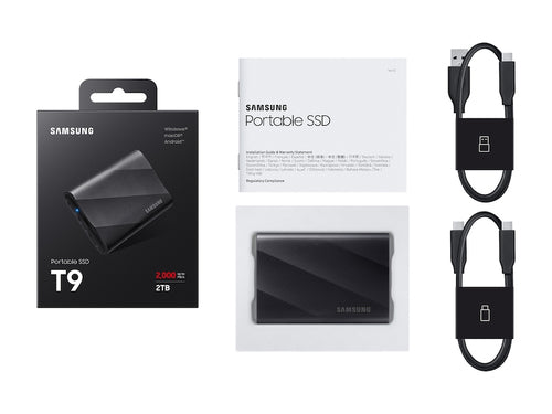 Samsung MU-PG2T0B 2 TB USB Type-C 3.2 Gen 1 (3.1 Gen 1) Black