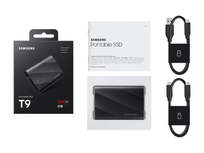 Samsung MU-PG2T0B 2 TB USB Type-C 3.2 Gen 1 (3.1 Gen 1) Black