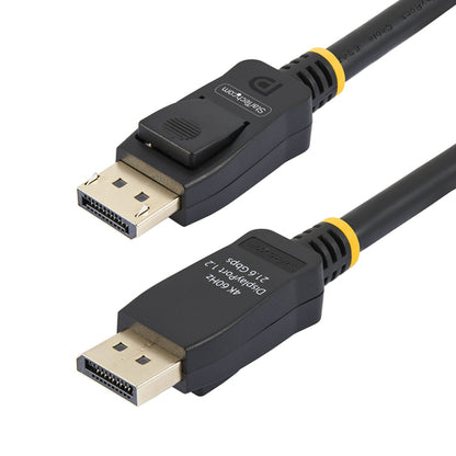 StarTech.com 10ft (3m) VESA Certified DisplayPort Cable - 10 Pack - DisplayPort 1.2 Cord with Latches, 4K 60Hz UHD, DP to DP Cable for Monitor, Latching DP Connectors