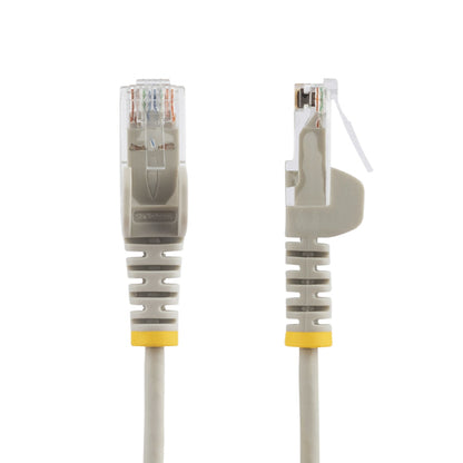 StarTech.com 6 ft. CAT6 Ethernet Cable - Slim - Snagless RJ45 Connectors - Gray