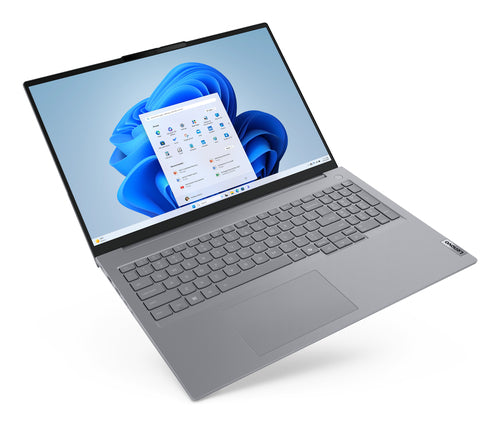 Lenovo ThinkBook 16 G8 IRL Intel Core 5 210H Laptop 40.6 cm (16") WUXGA 16 GB DDR5-SDRAM 256 GB SSD Wi-Fi 6E (802.11ax) Windows 11 Pro Spanish Grey