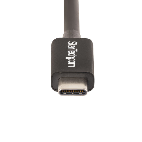 StarTech.com 1.6ft Thunderbolt 4 Cable - 40Gbps - 100W PD - 4K/8K Video - Intel-Certified Thunderbolt Cable - Compatible w/USB 4/Thunderbolt 3/USB 3.2/USB Type-C/DisplayPort