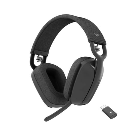 Logitech Zone Vibe Wireless Teams Headset  Graphite  Graphite