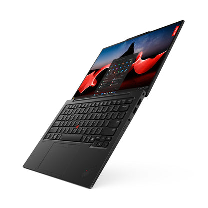Lenovo ThinkPad X1 Carbon Intel Core Ultra 7 155U Laptop 35.6 cm (14") WUXGA 16 GB LPDDR5x-SDRAM 512 GB SSD Wi-Fi 6E (802.11ax) Windows 11 Pro French Black