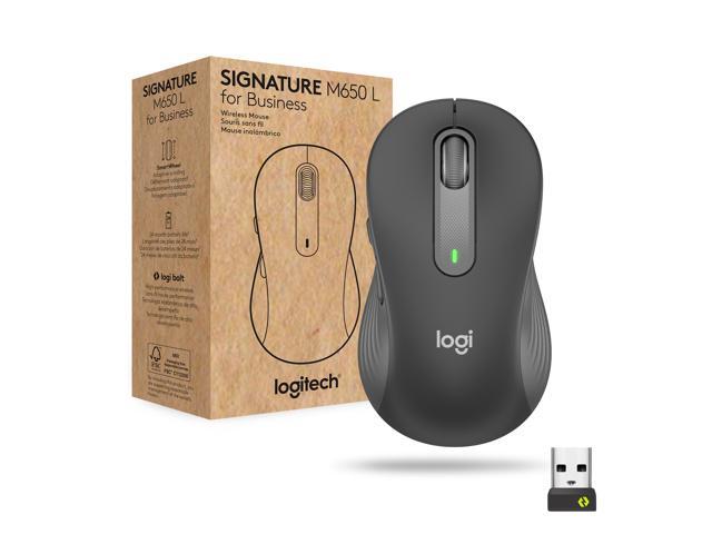 Logitech Signature M650L Mouse  Graphite