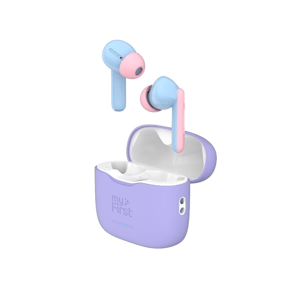 myFirst CareBuds Wireless Bluetooth Earbuds - Cotton Candy