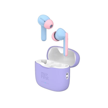 myFirst CareBuds Wireless Bluetooth Earbuds - Cotton Candy