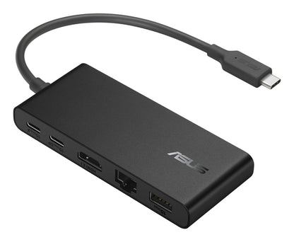 ASUS Dual 4K USB-C Dock DC201 Wired USB 3.2 Gen 2 (3.1 Gen 2) Type-C Black