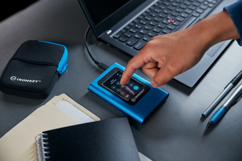 Kingston Technology IronKey 3840GB Vault Privacy 80 XTS-AES 256-bit Encrypted External SSD