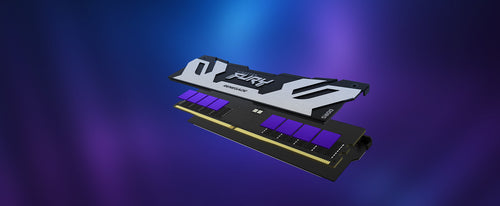Kingston Technology FURY 48GB 8400MT/s DDR5 CL40 CUDIMM (Kit of 2) Renegade Silver XMP