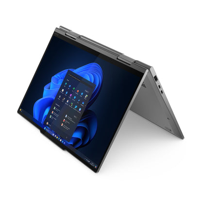 Lenovo ThinkPad X1 2-in-1 Gen 10 Aura Edition Intel Core Ultra 5 225U Hybrid (2-in-1) 35.6 cm (14") Touchscreen WUXGA 16 GB 512 GB SSD Wi-Fi 6E (802.11ax) Windows 11 Pro French Grey