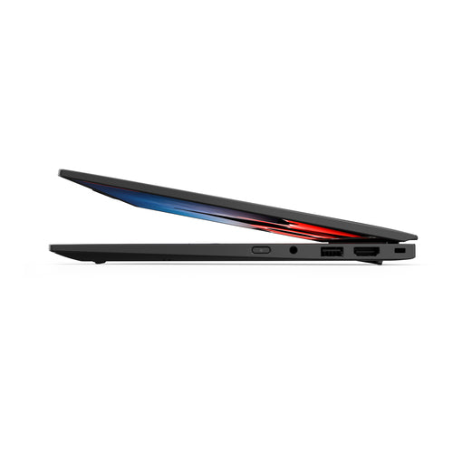 Lenovo ThinkPad X1 Carbon Intel Core Ultra 7 155U Laptop 35.6 cm (14") WUXGA 16 GB LPDDR5x-SDRAM 512 GB SSD Wi-Fi 6E (802.11ax) Windows 11 Pro French Black