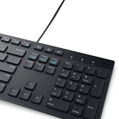 DELL KM300C keyboard Mouse included Office USB English Black