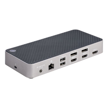 StarTech.com USB-C Triple Monitor Docking Station for MacBook Pro / Air M1 M2 M3 M4 & Windows, Universal 4K HDMI DP Dock, Thunderbolt Compatible, 100W Laptop Charging