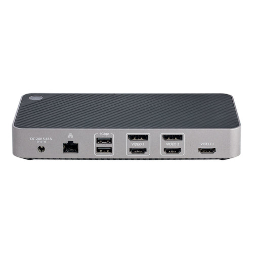 StarTech.com USB-C Triple Monitor Docking Station for MacBook Pro / Air M1 M2 M3 M4 & Windows, Universal 4K HDMI DP Dock, Thunderbolt Compatible, 100W Laptop Charging
