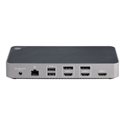 StarTech.com USB-C Triple Monitor Docking Station for MacBook Pro / Air M1 M2 M3 M4 & Windows, Universal 4K HDMI DP Dock, Thunderbolt Compatible, 100W Laptop Charging
