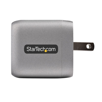 StarTech.com 30W USB-C Wall Charger - Portable GaN Charger w/ Power Delivery - 6ft Cable - USB C Power Adapter w/ Fast Charging - USB Type C Wall Charger, USB-C Charger