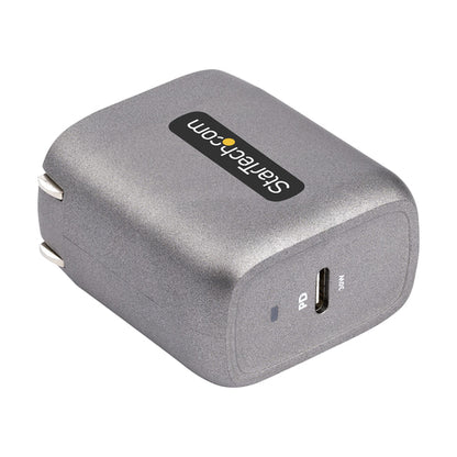 StarTech.com 30W USB-C Wall Charger - Portable GaN Charger w/ Power Delivery - 6ft Cable - USB C Power Adapter w/ Fast Charging - USB Type C Wall Charger, USB-C Charger