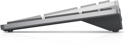 DELL KB740 keyboard Office RF Wireless + Bluetooth QWERTY English Grey, Black