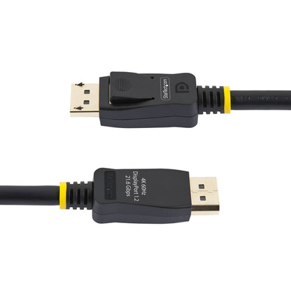 StarTech.com 10ft (3m) VESA Certified DisplayPort Cable - 10 Pack - DisplayPort 1.2 Cord with Latches, 4K 60Hz UHD, DP to DP Cable for Monitor, Latching DP Connectors