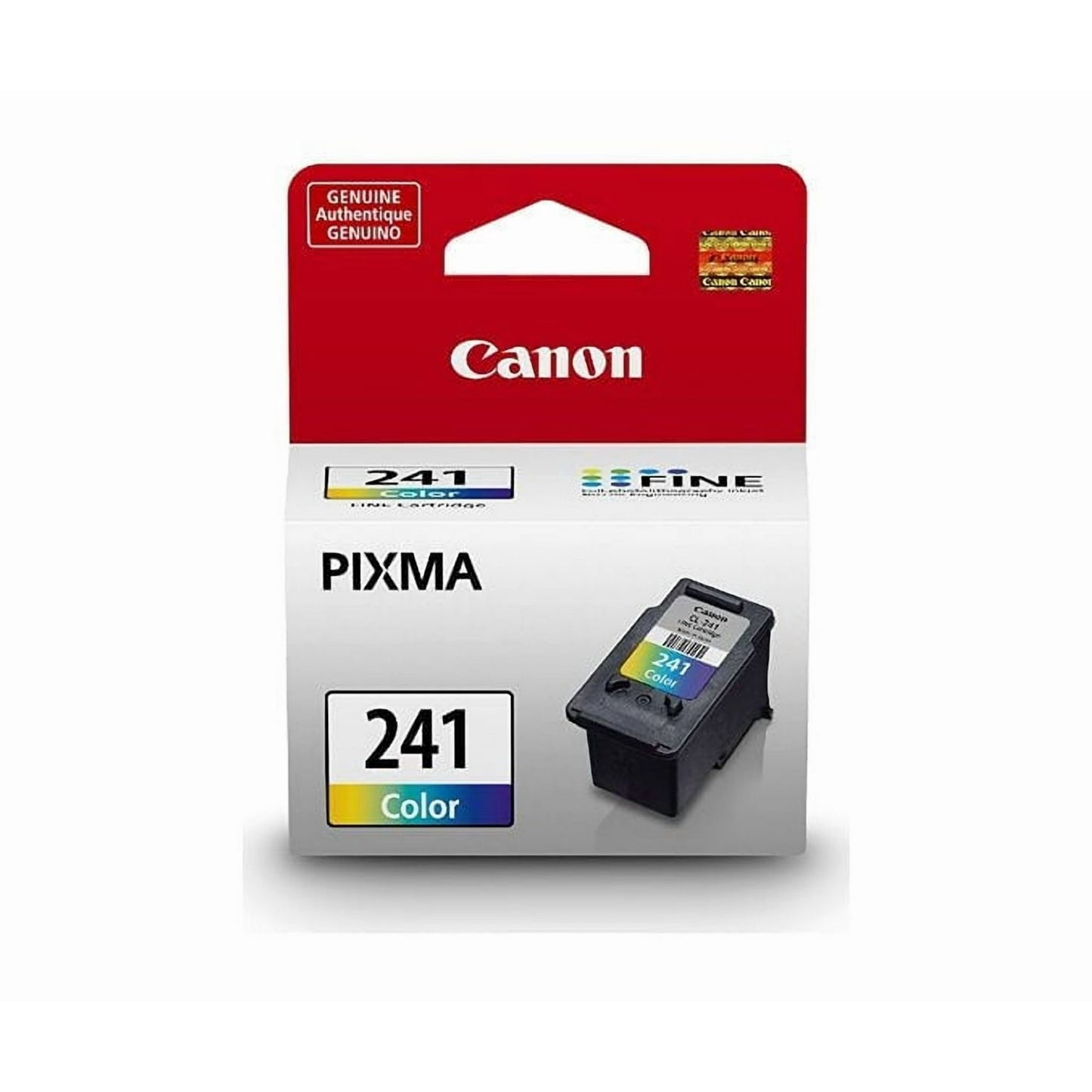 Canon CL-241 Genuine Color Ink Cartridge  Compatible with MG2120/3120/4120  MX512/432/472/372/392/522/532/452  MG2220/3220/4220/3520/3620  TS5120