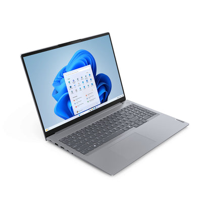 Lenovo ThinkBook 16 G7 ARP AMD Ryzen™ 5 7535HS Laptop 40.6 cm (16") Touchscreen WUXGA 16 GB DDR5-SDRAM 512 GB SSD Wi-Fi 6 (802.11ax) Windows 11 Pro English, French Grey