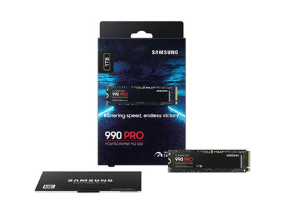 Samsung 990 PRO 1 TB M.2 PCI Express 4.0 NVMe V-NAND MLC