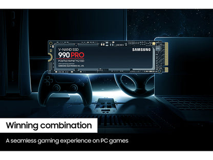 Samsung 990 PRO 1 TB M.2 PCI Express 4.0 NVMe V-NAND MLC