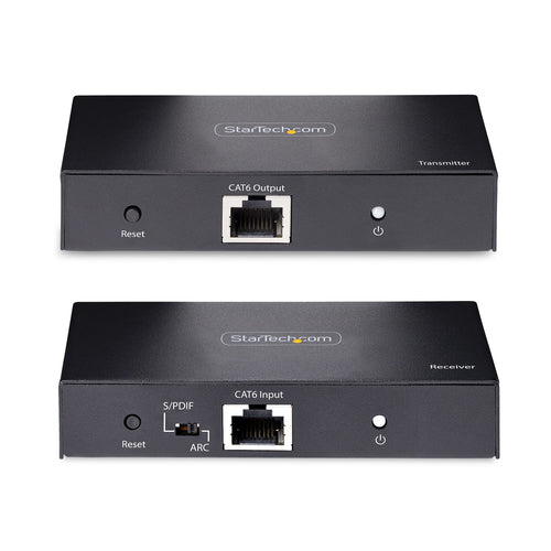 StarTech.com 4K70IC-EXTEND-HDMI AV extender AV transmitter & receiver Black