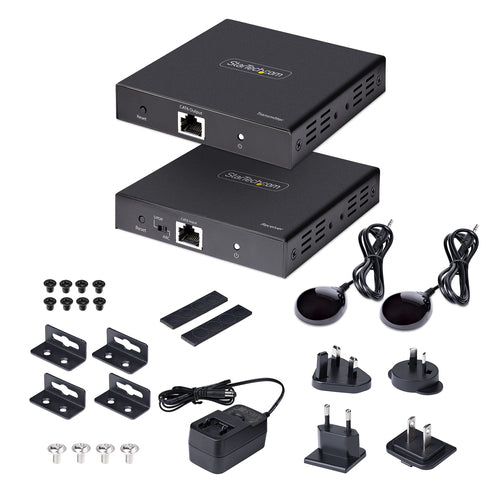 StarTech.com 4K70IC-EXTEND-HDMI AV extender AV transmitter & receiver Black