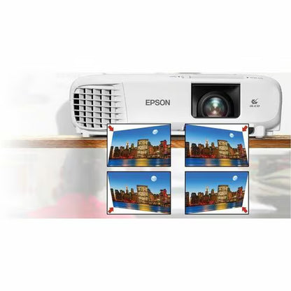 Epson - EPSON POWERLITE E24 CLASSROOM PROJECTOR 3600 LUMENS XGA WHITE
