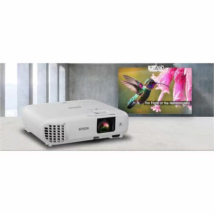 Epson - EPSON POWERLITE E24 CLASSROOM PROJECTOR 3600 LUMENS XGA WHITE