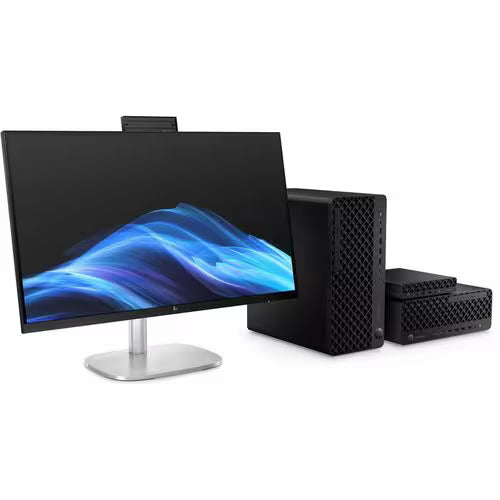 HP EliteDesk 8 G1a Desktop Computer - AMD Ryzen 5 220 - 16 GB - 256 GB PCI Express NVMe SSD - Mini PC - Jack Black - AMD Chip - Windows 11 Pro - AMD Radeon 740M Graphics DDR5 SDRAM - English Keyboard - Wi-Fi 6 (IEEE 802.11ax) - 90 W