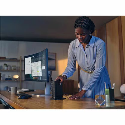 HP EliteDesk 8 G1a Desktop Computer - AMD Ryzen 5 220 - 16 GB - 256 GB PCI Express NVMe SSD - Mini PC - Jack Black - AMD Chip - Windows 11 Pro - AMD Radeon 740M Graphics DDR5 SDRAM - English Keyboard - Wi-Fi 6 (IEEE 802.11ax) - 90 W