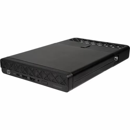 HP EliteDesk 8 G1a Desktop Computer - AMD Ryzen 5 220 - 16 GB - 256 GB PCI Express NVMe SSD - Mini PC - Jack Black - AMD Chip - Windows 11 Pro - AMD Radeon 740M Graphics DDR5 SDRAM - English Keyboard - Wi-Fi 6 (IEEE 802.11ax) - 90 W