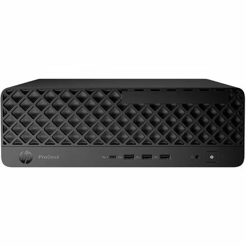 HP ProDesk 4 G1i Desktop Computer - Intel Core Ultra 5 225 - 16 GB - 512 GB PCI Express NVMe SSD - Small Form Factor - Jack Black - Intel Q870 Chip - Windows 11 Pro - Intel DDR5 SDRAM - English Keyboard - 280 W