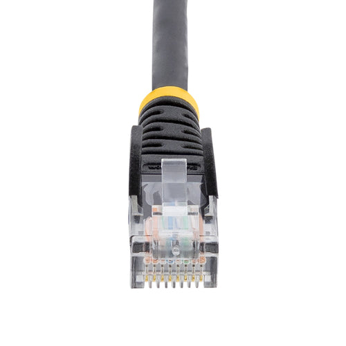 StarTech.com Cat5e patch cable with snagless RJ45 connectors – 10 ft, black