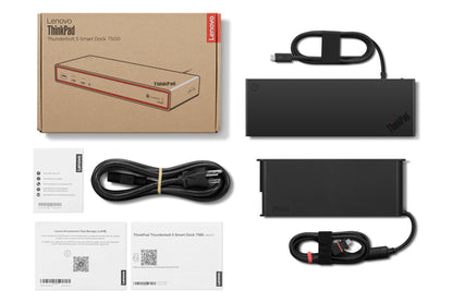 Lenovo ThinkPad Thunderbolt 5 Smart Dock 7500 Wired Black