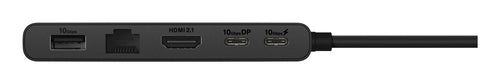 ASUS Dual 4K USB-C Dock DC201 Wired USB 3.2 Gen 2 (3.1 Gen 2) Type-C Black