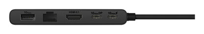 ASUS Dual 4K USB-C Dock DC201 Wired USB 3.2 Gen 2 (3.1 Gen 2) Type-C Black