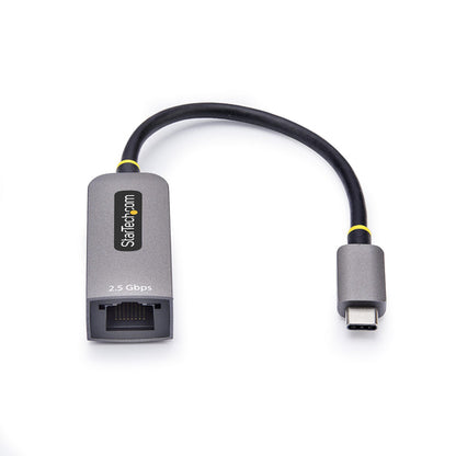 StarTech.com 2.5GbE USB-C to Ethernet Adapter, NBASE-T NIC, USB 3.0 Type-C 2.5/1G Multi Speed Network, Thunderbolt Compatible, Windows & Mac